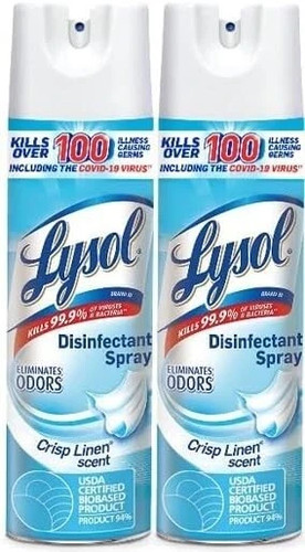 Lysol disinfectant spray - lysol,